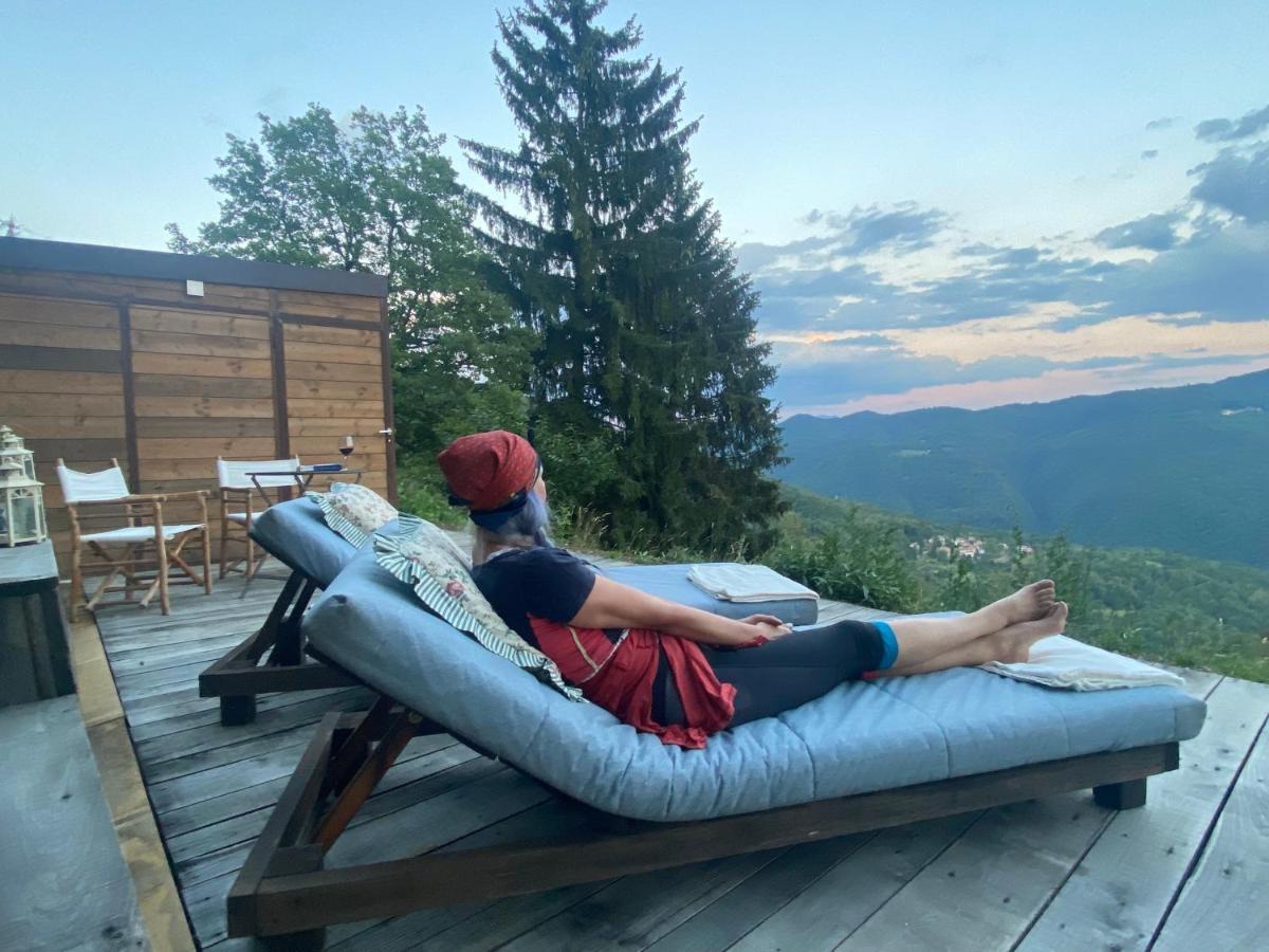 Suxen Nature Experience - Lodge Con Vista Panoramica Prepotto  外观 照片